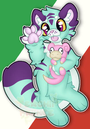 Shaded Fullbody with Colored Lineart - $20