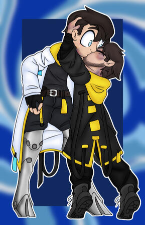 Couple Shaded Fullbodies - $25