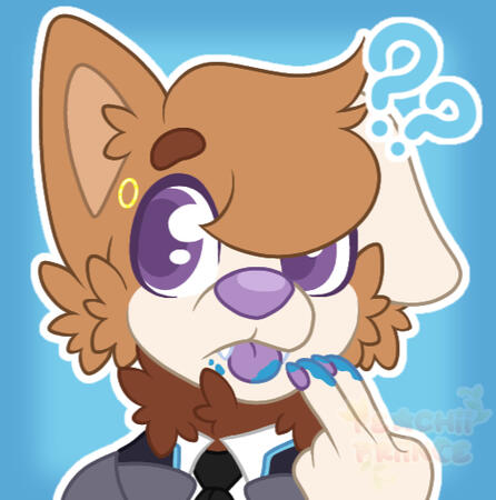 Flatcolored Icon with Colored Lineart - $10